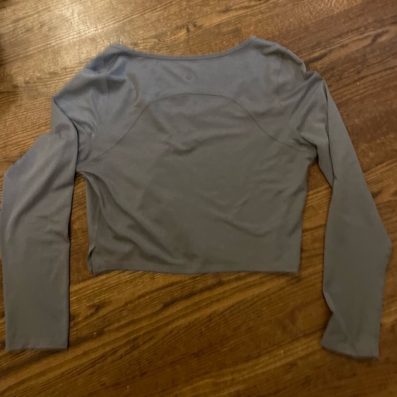 Lululemon Cropped Henley Long Sleeve Top - Picture 5 of 6